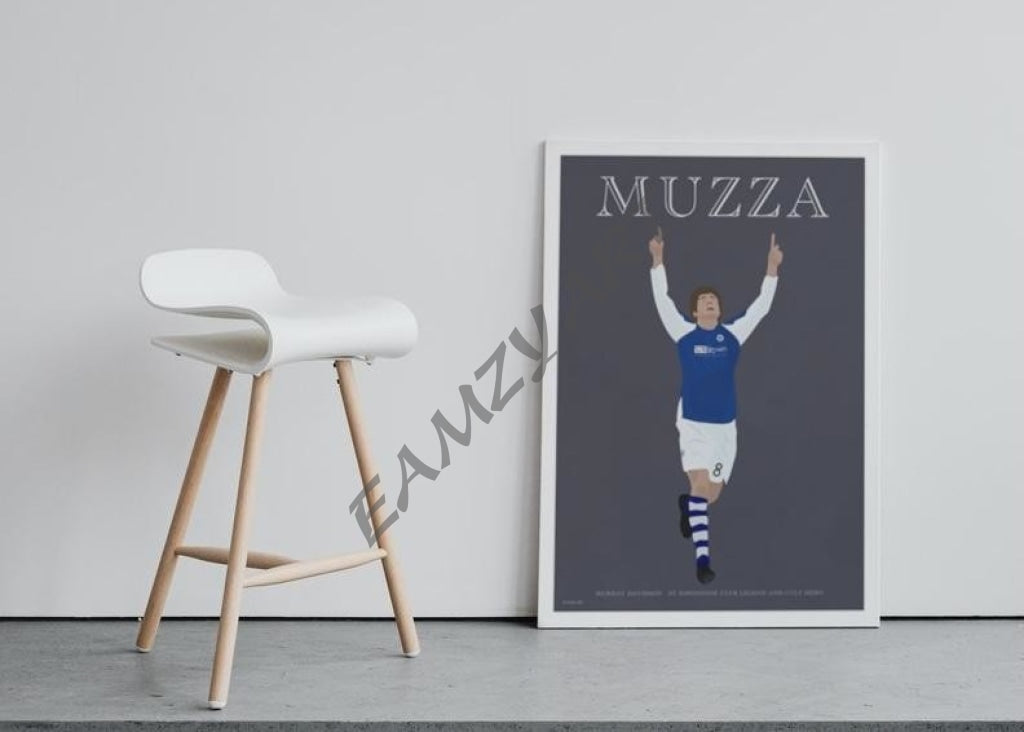 Murray Davidson St Johnstone Legend And Cult Hero. This Illustration Shows Muzzas Famous Goal