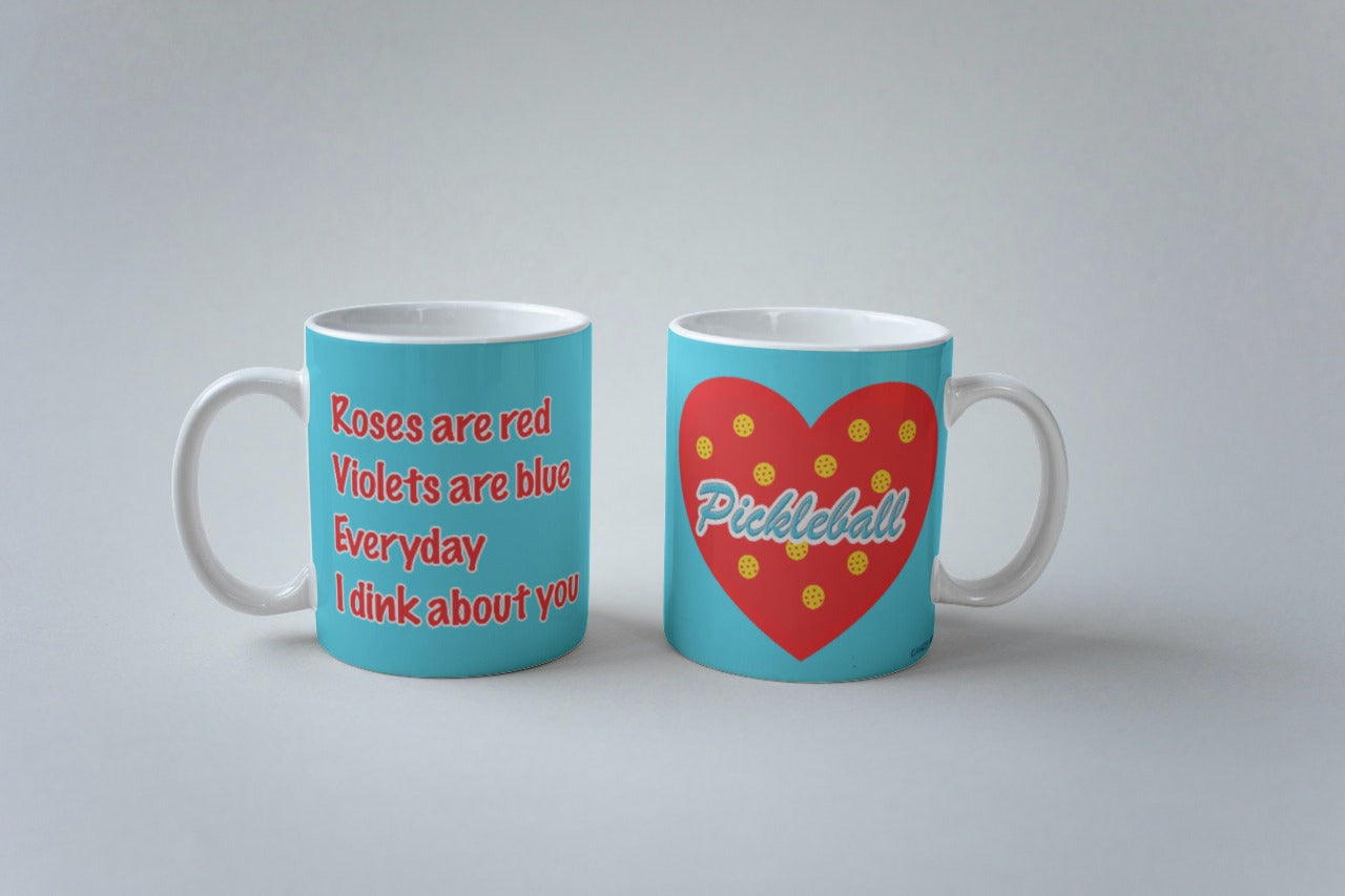 Pickleball Mug - Valentine's mug